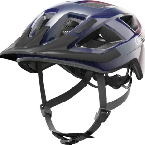 ABUS Aduro 3.0 LED Casque Urban purple waves